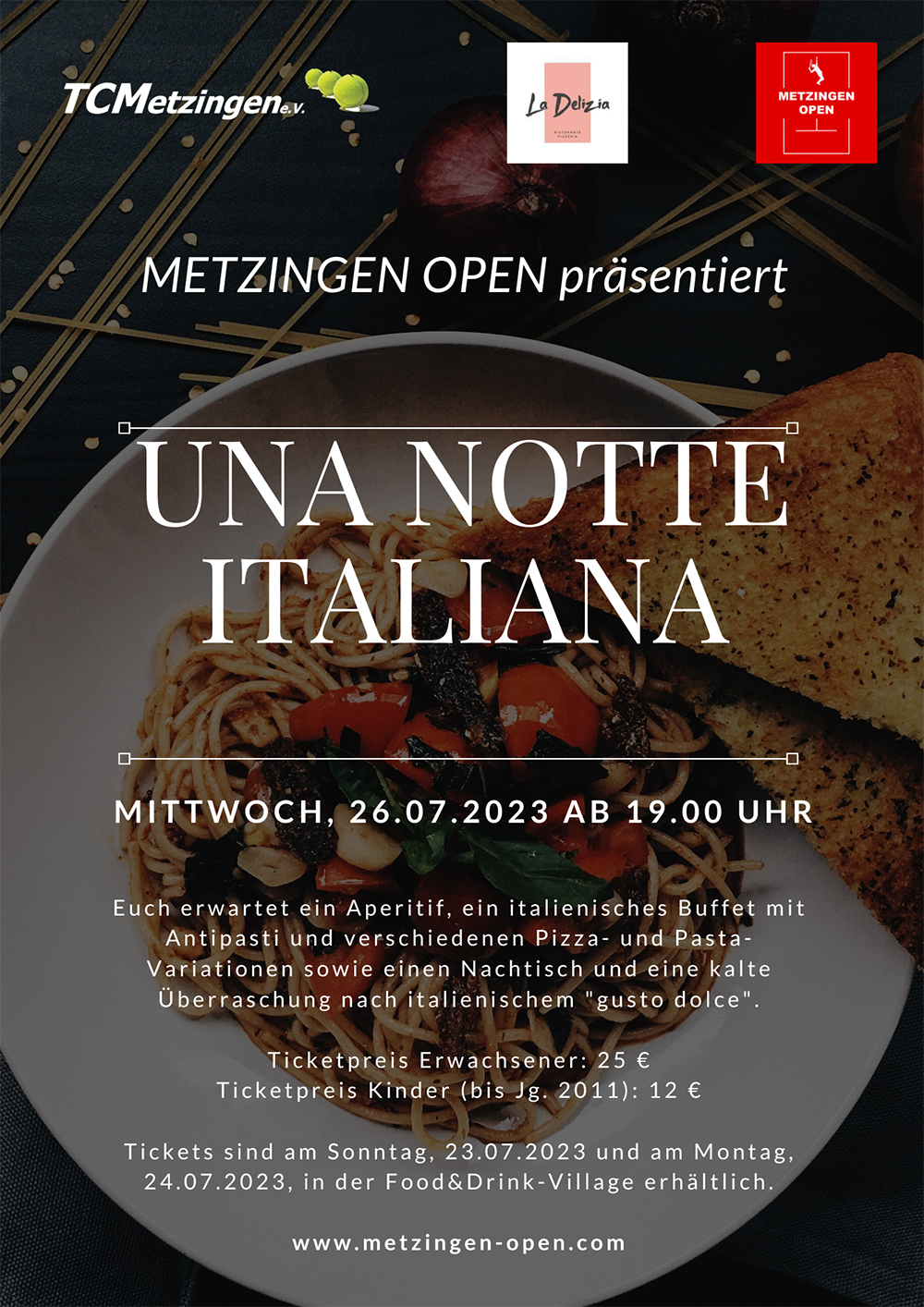 METZINGEN OPEN 2023 - Una notte italiana