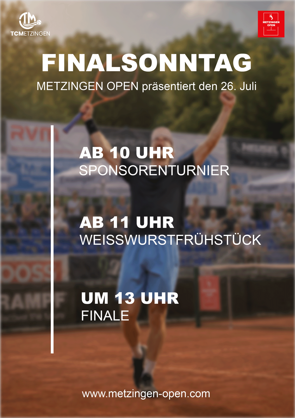 METZINGEN OPEN 2026 - Finalsonntag