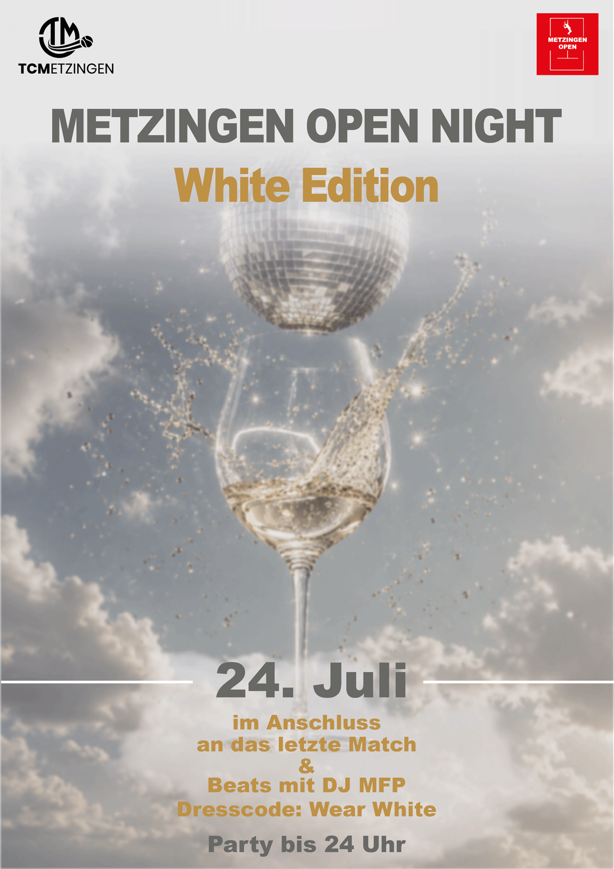 METZINGEN OPEN 2026 - White Night